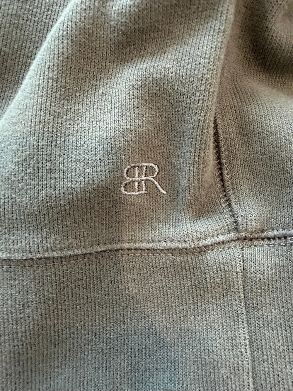 Banana Republic Men's Quarter-Zip Sweater Jacket in Olive